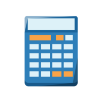 calculator cartoon illustration png