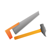 outils de menuisier. symbole de charpentier png