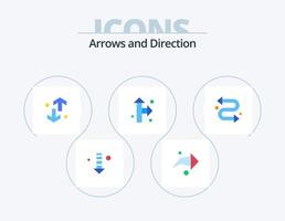 Arrow Flat Icon Pack 5 Icon Design. . repeat. transfers. arrows. pointer vector