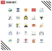 25 Creative Icons Modern Signs and Symbols of park beach ball sharpener place location Editable Vector Design Elements