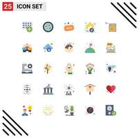 25 Creative Icons Modern Signs and Symbols of car cyber monday laboratory hot sale sold Editable Vector Design Elements