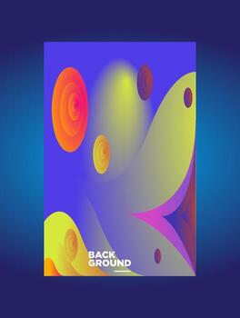 Liquid color background design. elements with fluid gradient. Dynamic shapes composition. Vector illustration