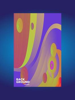 Liquid color background design. elements with fluid gradient. Dynamic shapes composition. Vector illustration