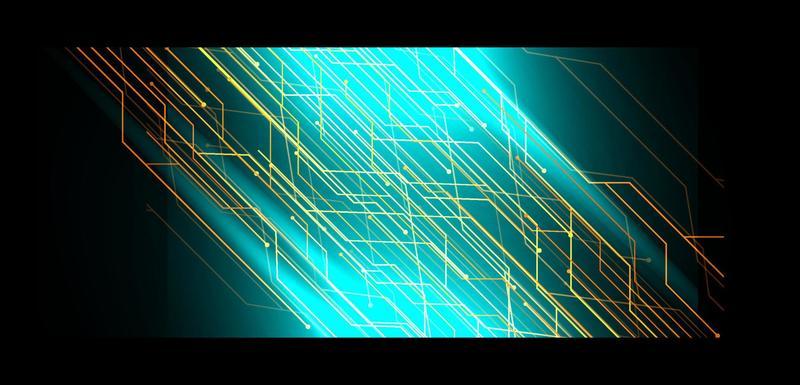 Abstract Tech Background Vector