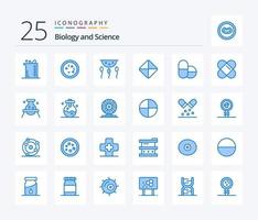 Biology 25 Blue Color icon pack including viagra. pill. laboratory. process. chemistry vector