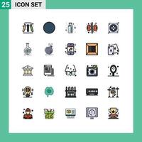 25 Creative Icons Modern Signs and Symbols of banking analysis care hardware computer Editable Vector Design Elements