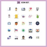 25 Creative Icons Modern Signs and Symbols of auction christian book celebration hand Editable Vector Design Elements