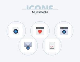 Multimedia Flat Icon Pack 5 Icon Design. . . file. mac. app vector