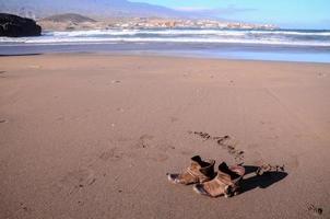 Scenic beach view photo