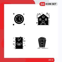 Universal Icon Symbols Group of Modern Solid Glyphs of watch energy broker dealer gas Editable Vector Design Elements