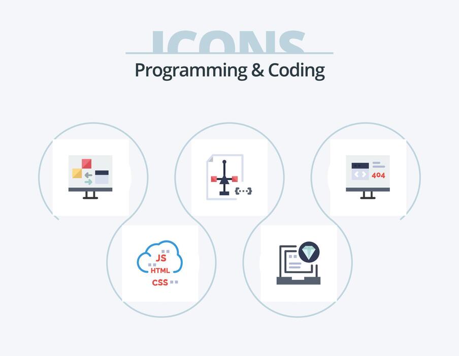 3d Icons Coding Vector Art, Icons, and Graphics for Free Download