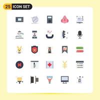 25 Creative Icons Modern Signs and Symbols of easter egg link technology ipod Editable Vector Design Elements