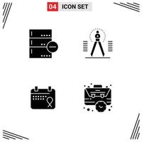 Set of Modern UI Icons Symbols Signs for backup draw database drawing love Editable Vector Design Elements