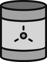 Toxic Waste Vector Icon