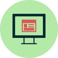 Pc Webpage Vector Icon