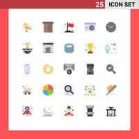 25 Creative Icons Modern Signs and Symbols of watch terminal halloween software command Editable Vector Design Elements