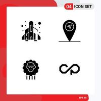 Stock Vector Icon Pack of Line Signs and Symbols for rocket spring play mutton coin Editable Vector Design Elements