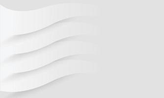 White elegant lines abstract background design. Modern white-wave meta abstract background collection vector