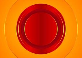 dynamic abstract background with red circles vector