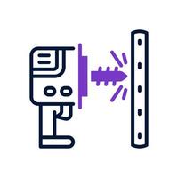 drill machine icon for your website, mobile, presentation, and logo design. vector