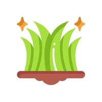 grass icon for your website, mobile, presentation, and logo design. vector