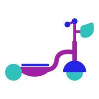 vector de ilustración de logotipo de scooter