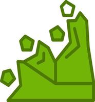 Landslide Vector Icon