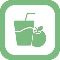 Orange Juice Vector Icon