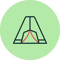 Tent Vector Icon