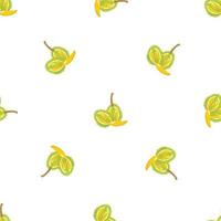 Sweet durian pattern seamless vector