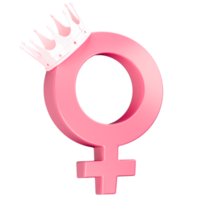 Women's day crown symbol png