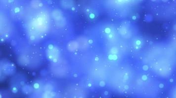 beautiful Blue shiny particle rain motion light luminance illustration night background, artistic space bokeh speed matrix magic effect background. photo