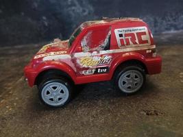 Red off road car photo