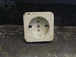 electrical outlets or socket electric photo
