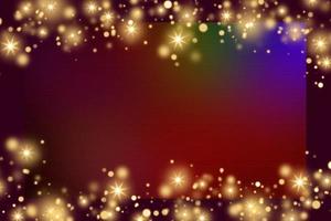 Colorful gradient background with colorful frame and bokeh or orange glitter light decoration. Colorful card design background. Colorful decorative background. photo