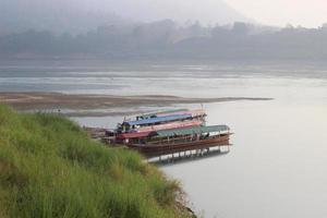 The morning air on the river is beautiful. photo