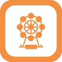 Ferris Wheel Vector Icon