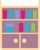 Bookcase Vector Icon