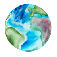 aquarelle planètes espace png