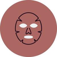 Facial mask Vector Icon