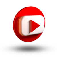 youtube 3d pictogram png