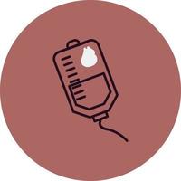 Blood bag Vector Icon