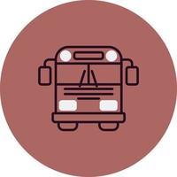 School bus Vector Icon