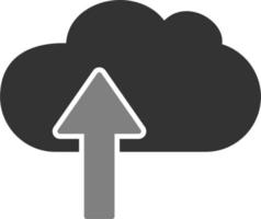 Cloud computing Vector Icon