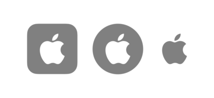 maçã logotipo png, maçã ícone transparente png