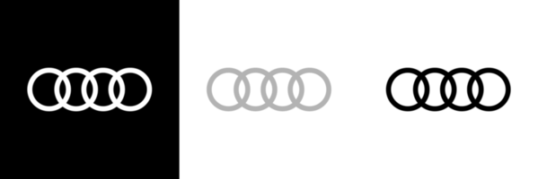 audi logotipo png, audi ícone transparente png