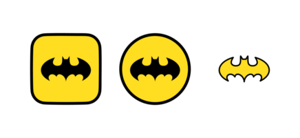 Batman logo png, Batman logo transparant PNG