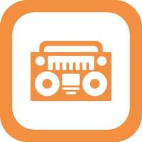 Radio Tape Vector Icon