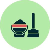 Cleaning Mop Vector Icon