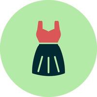 Woman Dress Vector Icon